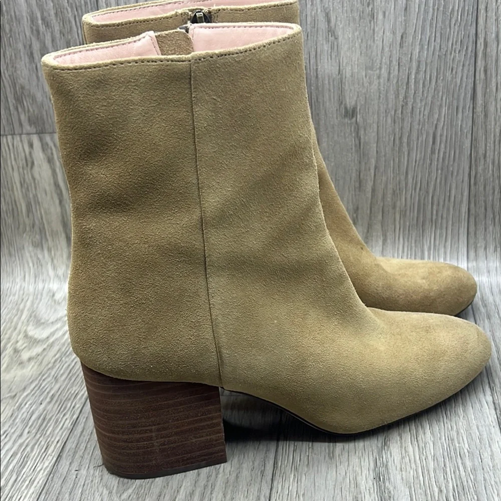 J.Crew Tan Suede Ankle Boots - Picture 9 of 14